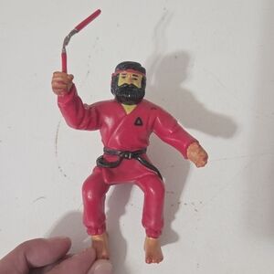 Lanard Toys 1988 Dragon Force Karate Fighter Vintage 4" Thumb Wrestler Figure
